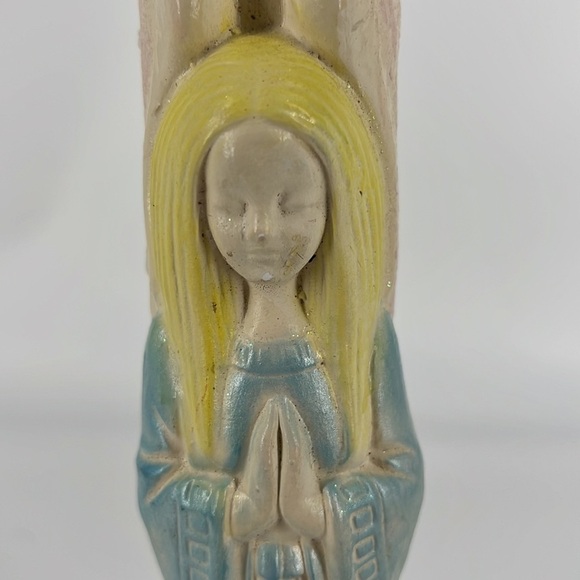 Vintage Chalkware Candleholder - Picture 6 of 9